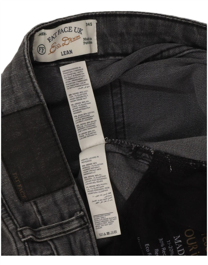 Fat Face Jean Slim Homme W34 L30 Gris Coton