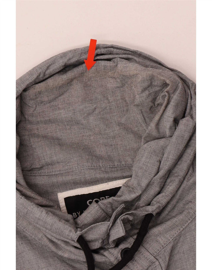 Jack & Jones Chemise Col Roulé Homme Petit Gris Coton