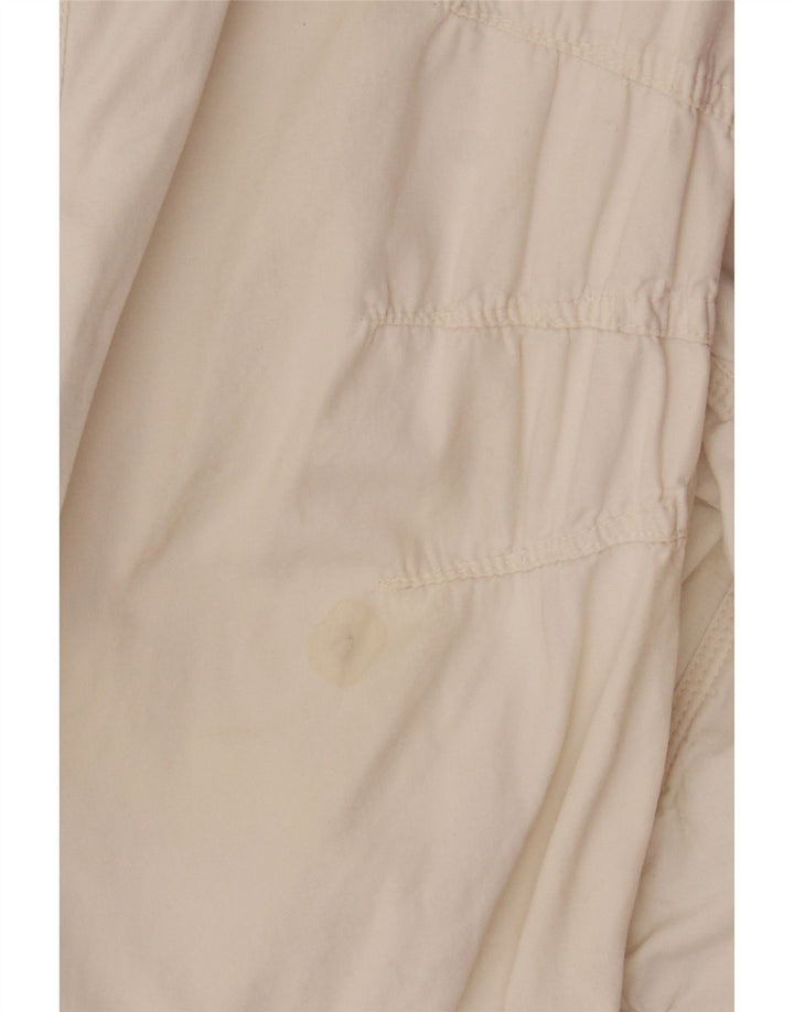 Ciao Hommes Bomber Veste IT 48 Moyen Blanc Cassé Coton
