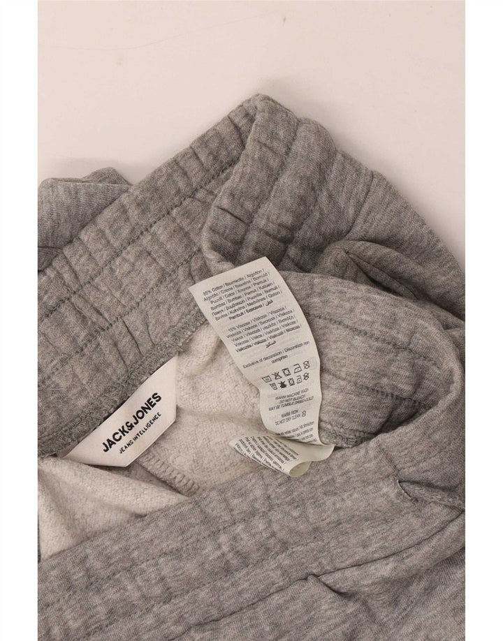 Jack & Jones Pantalon De Survêtement Pantalon De Jogging Gris Moyen En Coton Moucheté