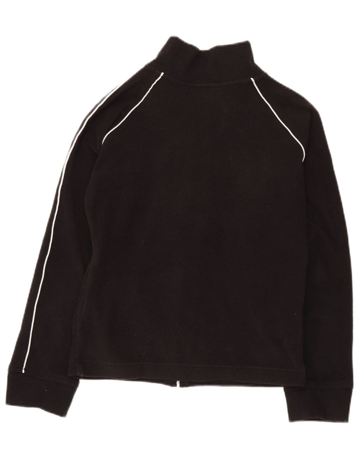 REEBOK Veste Polaire Femme UK 10 Small Noir Polyester