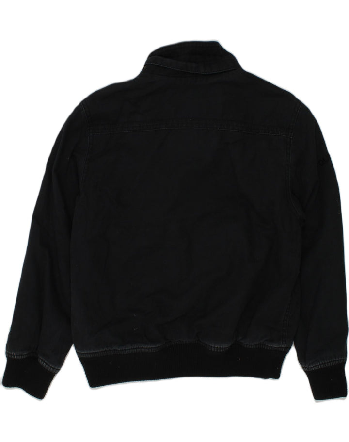QUIKSILVER Boys Bomber Jacket 9-10 Years Black Cotton | Vintage Quiksilver | Thrift | Second-Hand Quiksilver | Used Clothing | Messina Hembry 