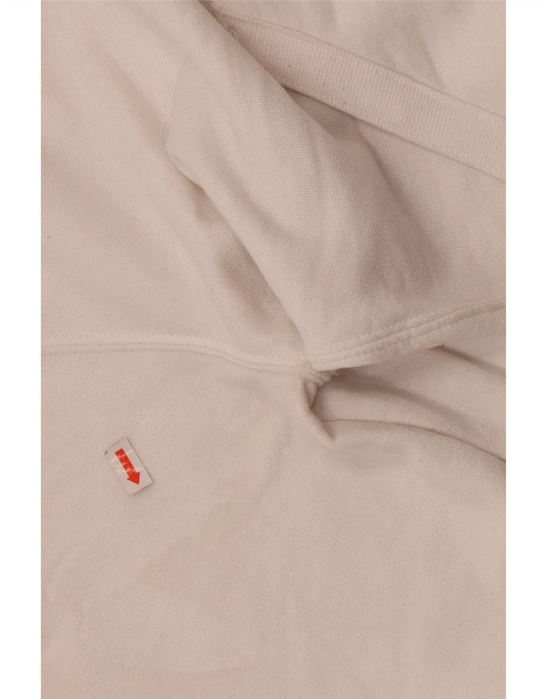 Champion Pull à capuche graphique pour homme Large Blanc Polyester