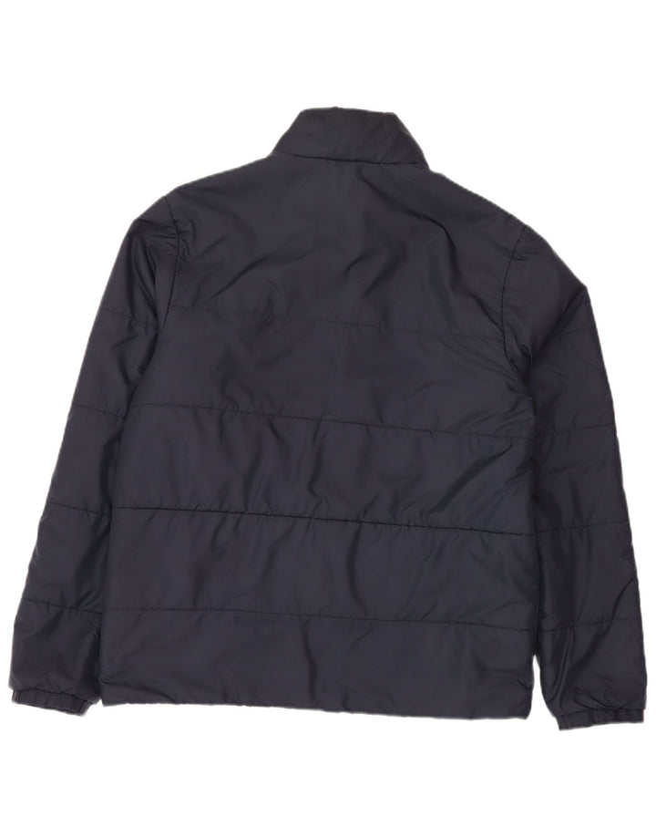 Adidas Veste rembourrée pour homme UK 38 Bleu marine moyen Polyester