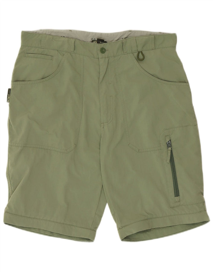 Short Cargo Vintage Homme Grand W34 Vert