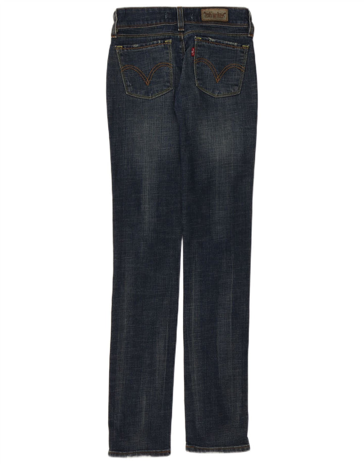 Levi's Jean Slim 571 Femme W26 L34 Bleu Marine Coton