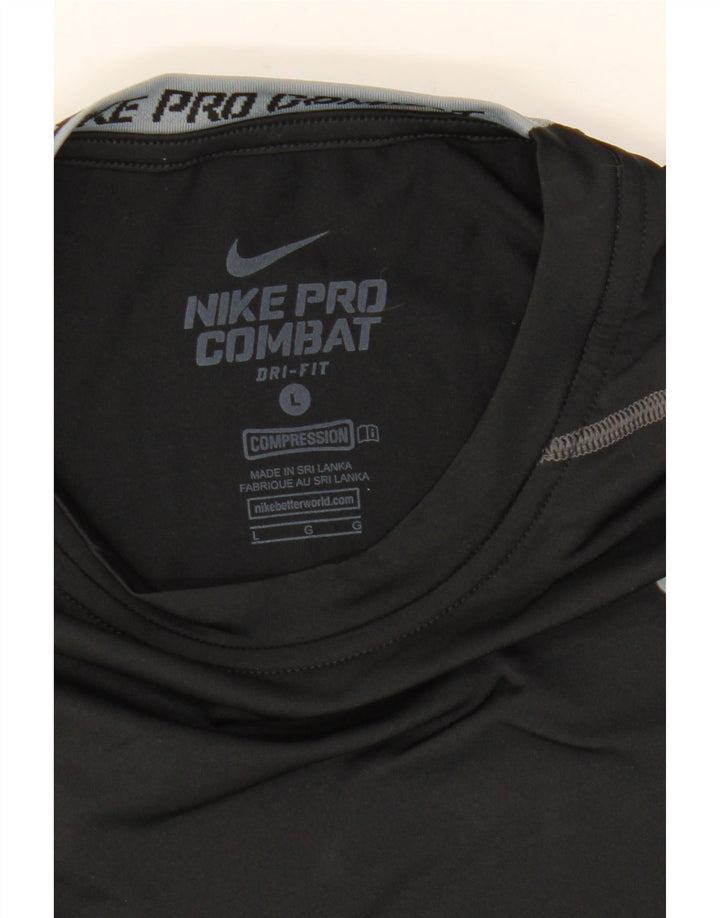 NIKE T-shirt Dri Fit Graphic pour hommes, grand, noir