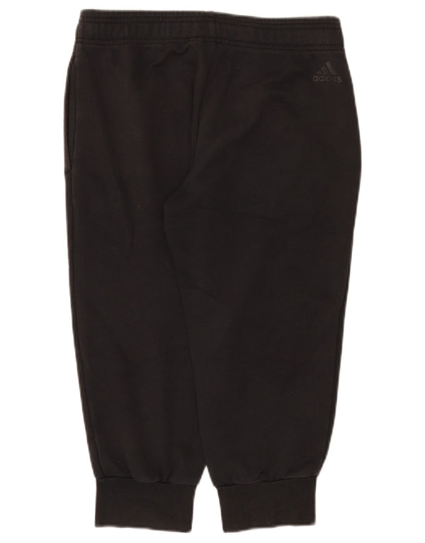 Adidas Pantalon de survêtement pour femme Graphic Capri Joggers UK 8/10 Small Noir