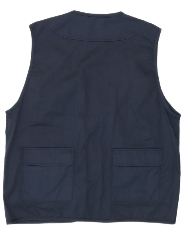 Passport Gilet utilitaire pour homme UK 38 Bleu marine moyen Polyester