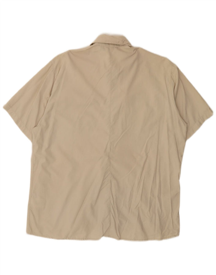 Rohan Chemise à manches courtes pour femme UK 16 Large Beige Polyamide