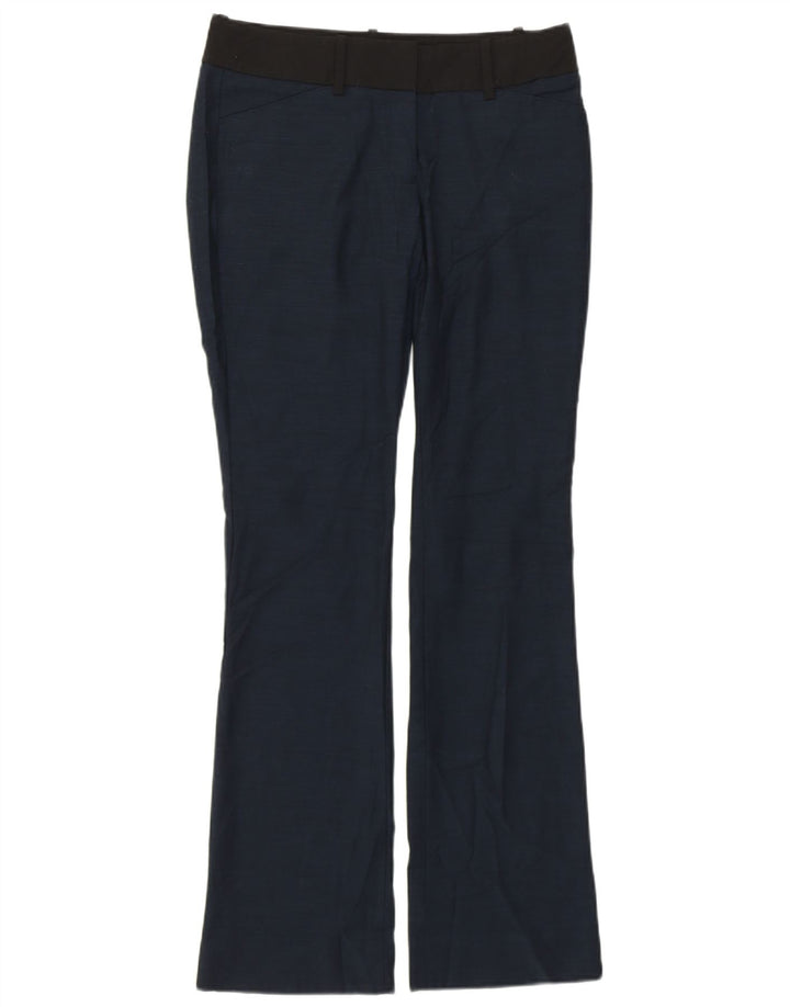 MOSSIMO Pantalon décontracté bootcut pour femme US 2 XS W29 L31 Bleu marine Polyester