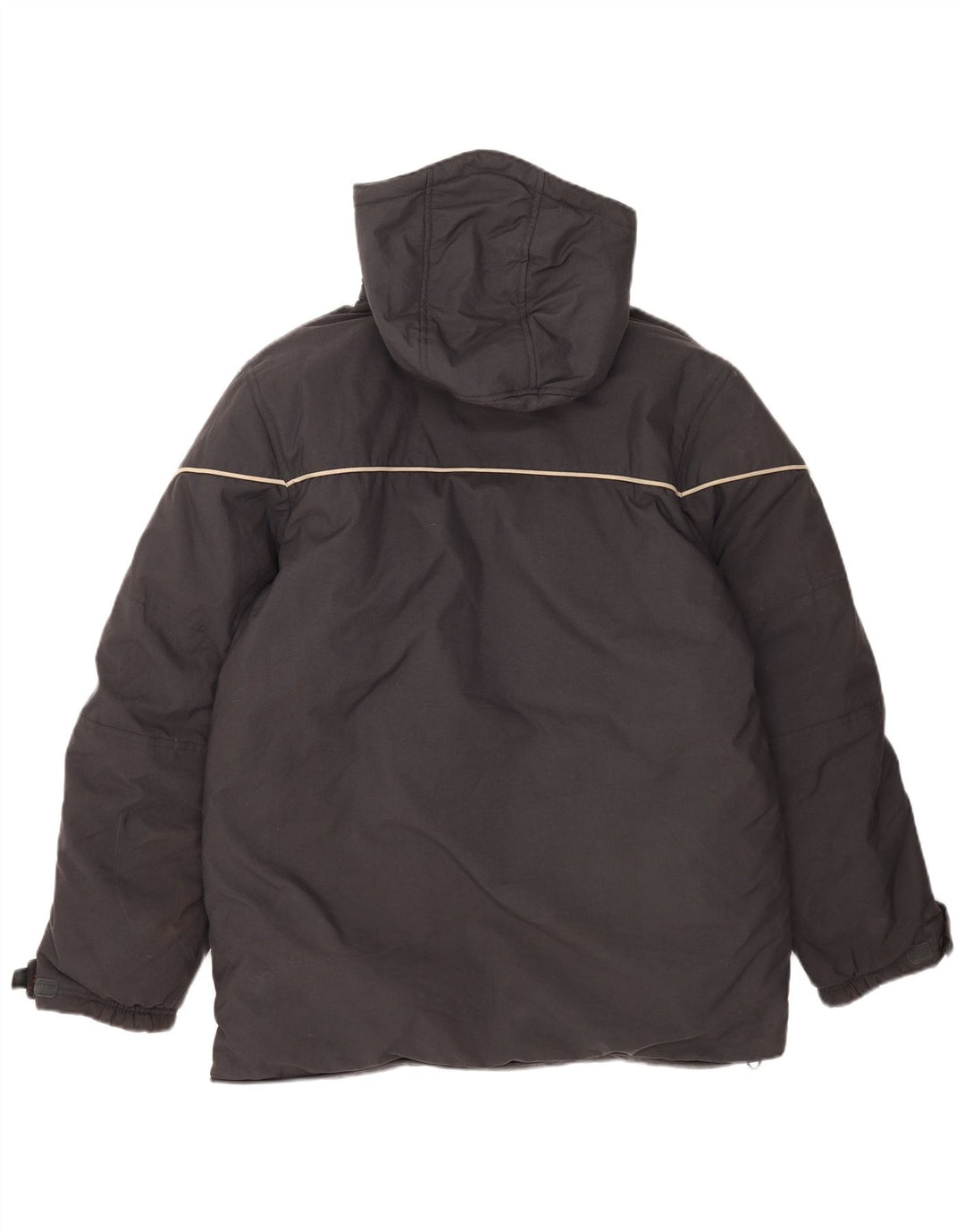 Nike Veste matelassée à capuche pour homme UK 39/41 Nylon gris moyen