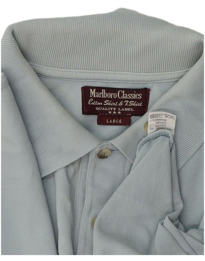 Marlboro Classics Polo Homme Grand Bleu Coton