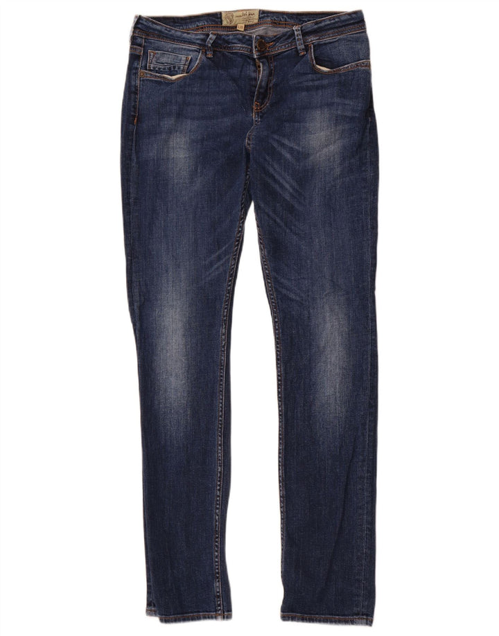 Fat Face Jean slim pour femme UK 12 Medium W30 L30 Bleu