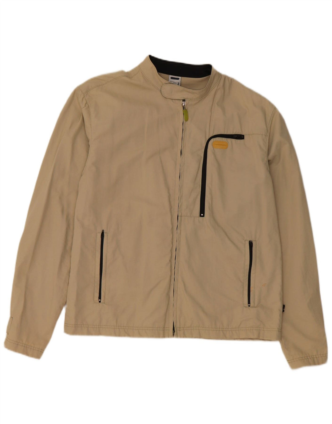 FILA Veste Bomber Homme UK 36 Petit Coton Beige