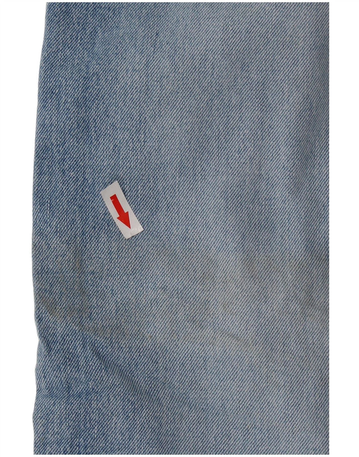 EDDIE BAUER Jean fuselé pour femme US 8 Medium W28 L33 Bleu Coton