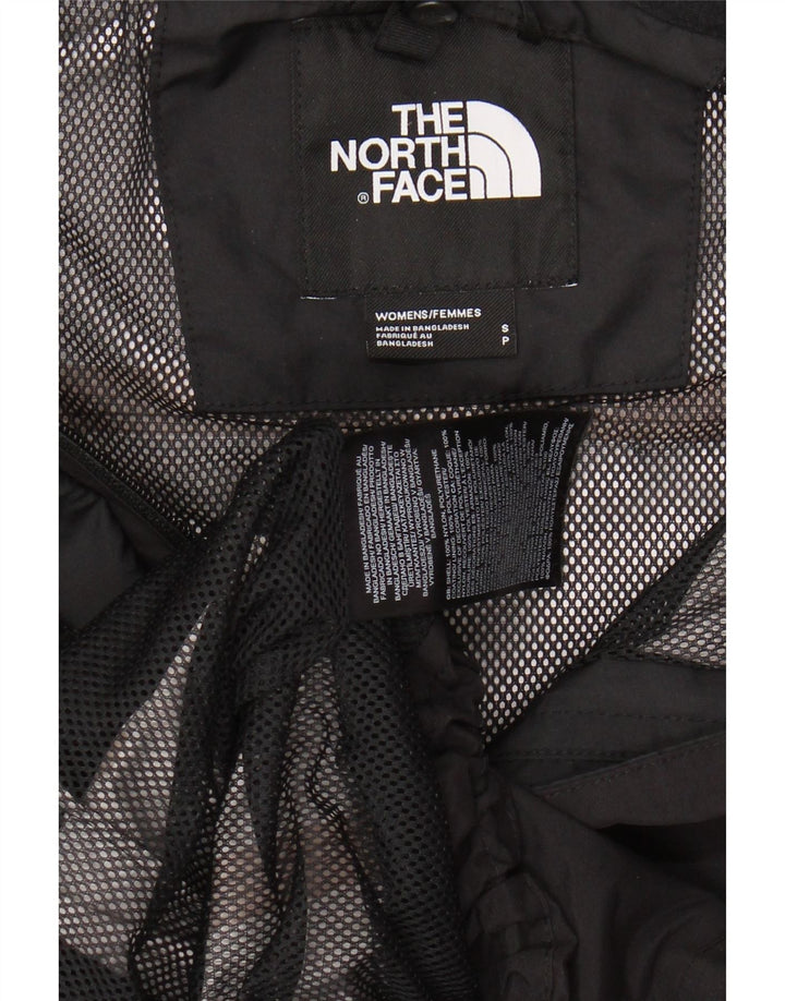 THE NORTH FACE Veste de pluie à capuche pour femme UK 10 Petit nylon noir