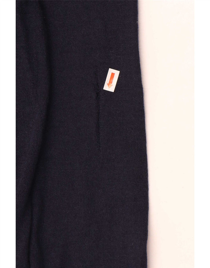 Gap Cardigan Femme Pull UK 16 Large Bleu Marine Laine