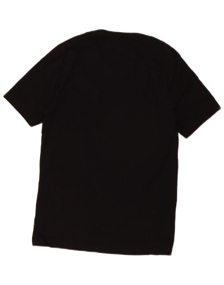 HUGO BOSS T-shirt slim fit en coton noir moyen |