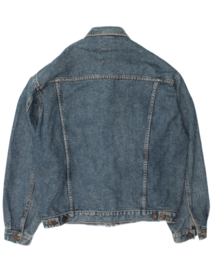Casucci Veste en jean pour homme UK 38 Bleu moyen Coton