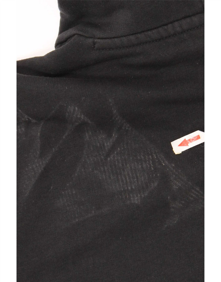 Champion Pull à Capuche Graphique Homme Noir Moyen Coton