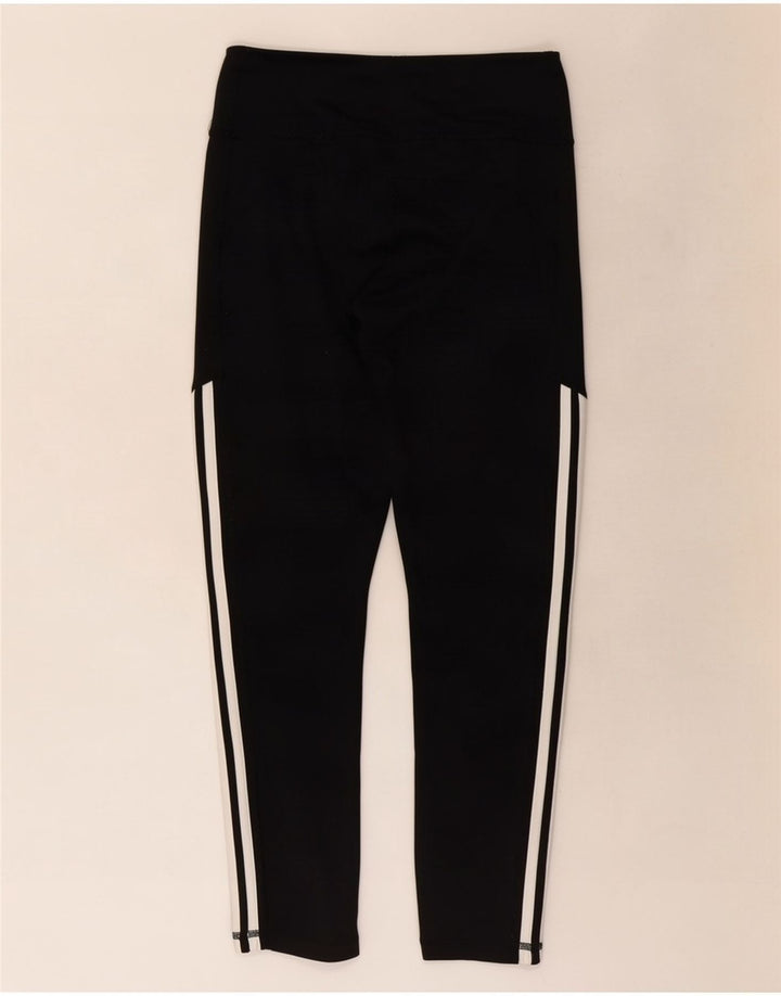 Adidas Climalite Leggings UK 12 Medium Noir Polyester