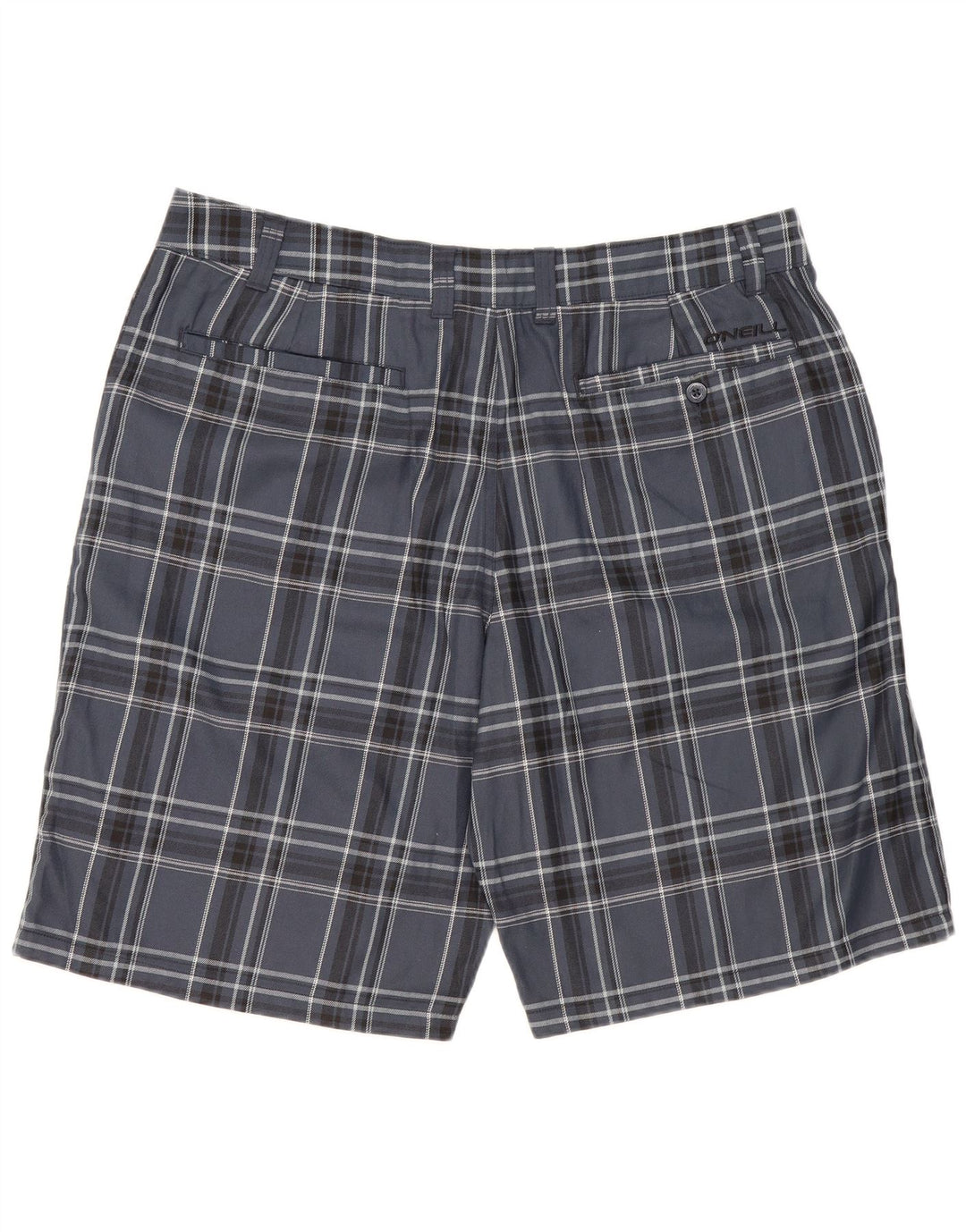 O'Neill Short Chino Homme W40 XL Bleu Marine Plaid Polyester