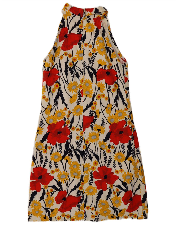 Leonard Robe dos nu pour femme UK 42 Medium Multicolore Floral