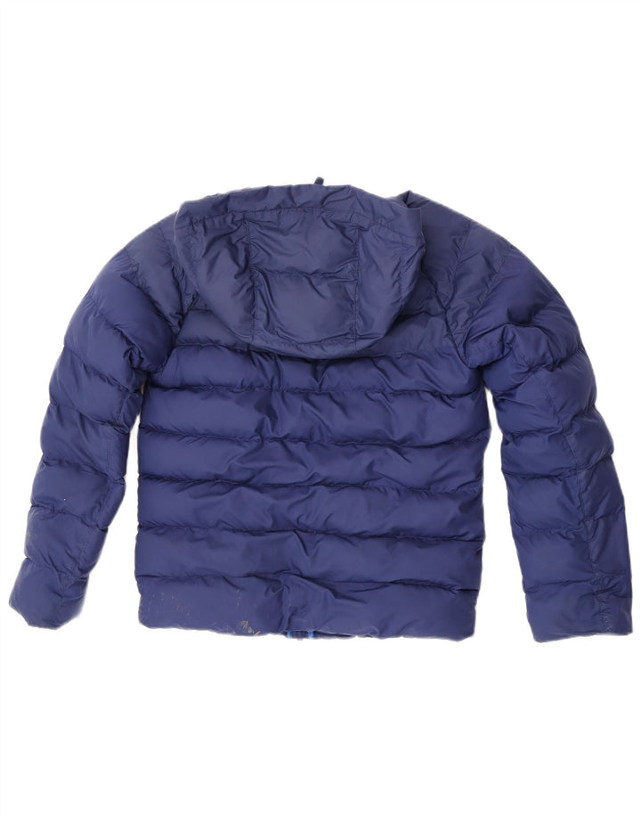 Veste matelassée à capuche Nike garçon 10-11 ans bleu moyen polyester