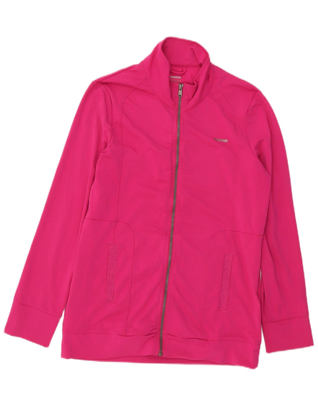 Reebok Veste de survêtement pour femme UK 16/18 Large Rose Polyester
