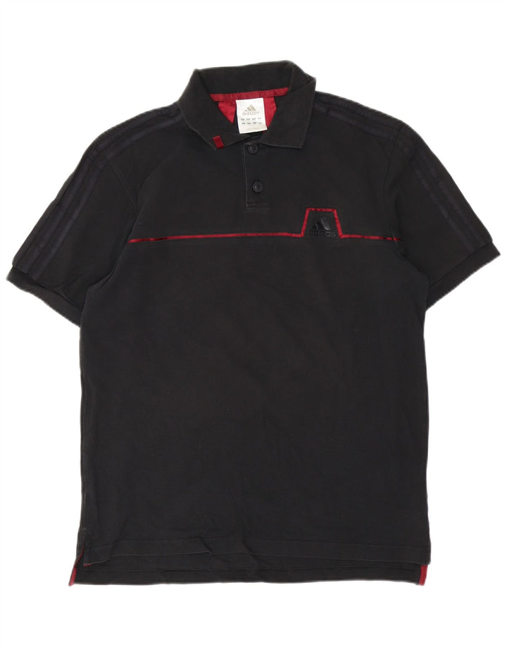 Adidas Polo Homme Coton Noir Moyen