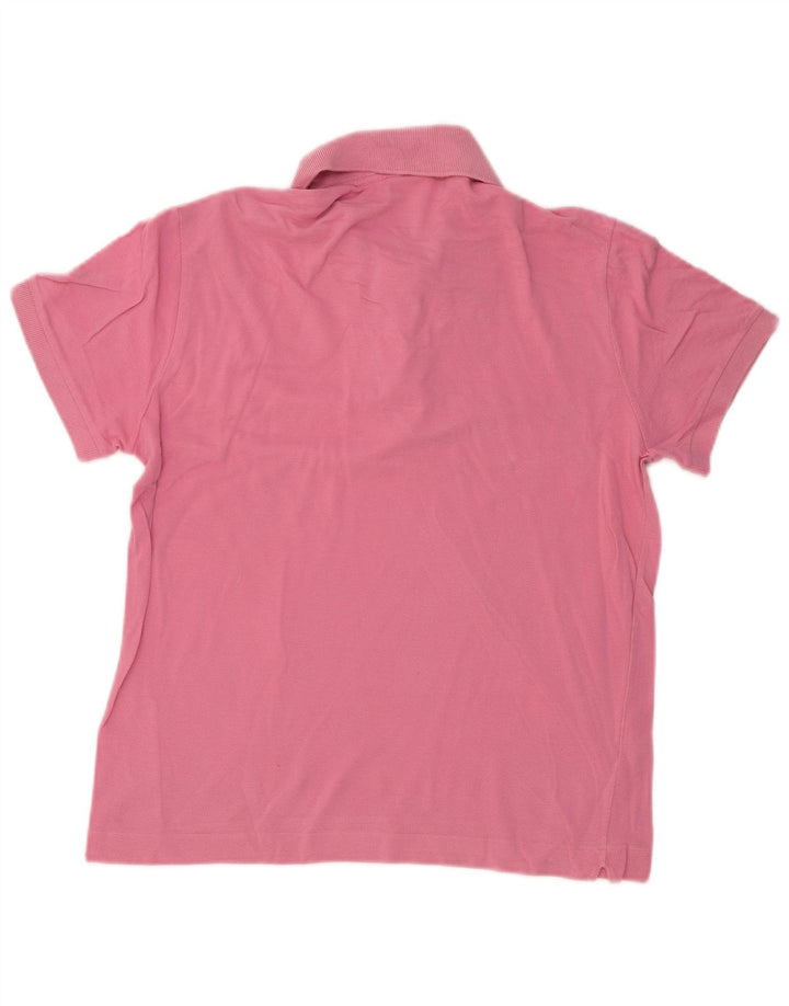 LACOSTE Polo Homme Taille 4 Coton Rose Moyen