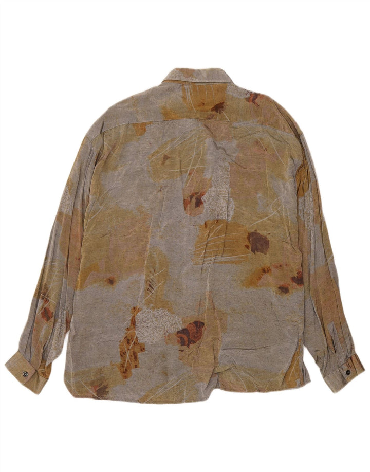 Tipo' S Chemise Homme Motif Abstrait XL Gris Viscose
