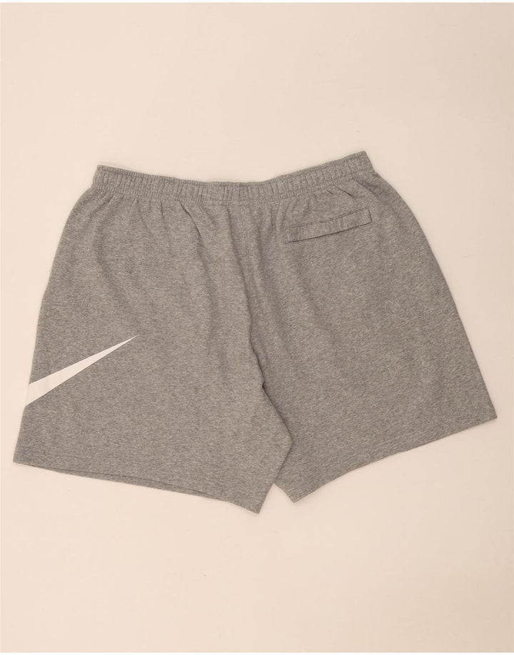 Nike Short de sport graphique pour homme en coton gris 3XL