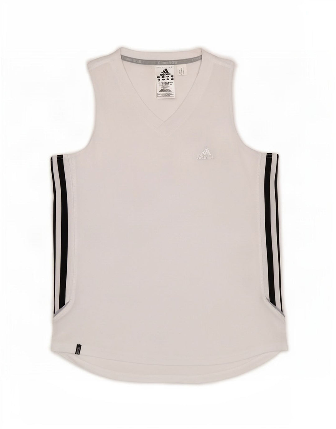 Adidas Clima 365 Débardeur pour femme UK 12 Medium Blanc Polyester