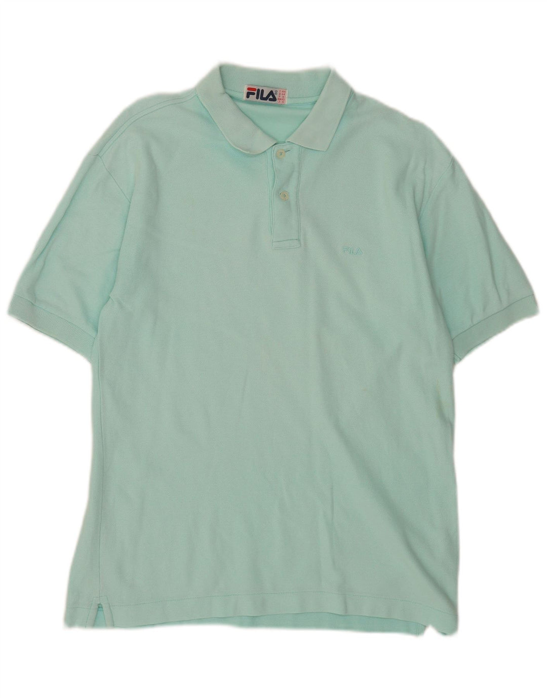 Fila Polo Homme XS Turquoise Coton