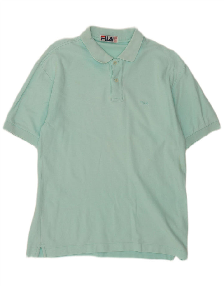 Fila Polo Homme XS Turquoise Coton
