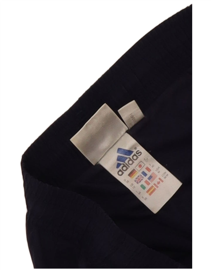 Adidas Pantalon de survêtement pour femme UK 12 Bleu marine moyen Polyester