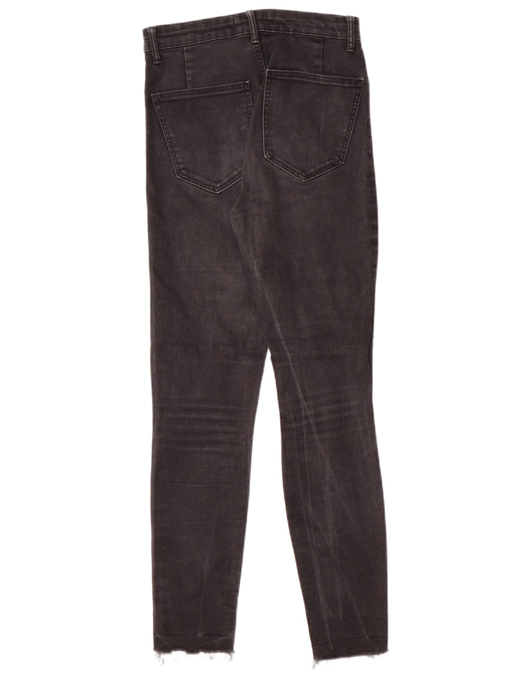 Zara Jean skinny vieilli pour femme EU 36 XS W26 L27 Noir moderne