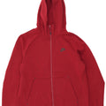 Nike Pull à capuche zippé en coton rouge moyen pour homme
