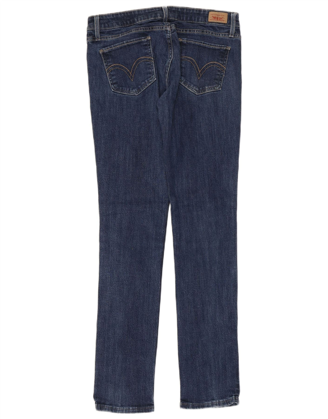 Levi's Jean 524 Super Low Skinny Femme US 9 Medium W32 L31 Bleu Coton