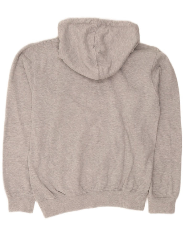 Hard Rock Cafe Pull à capuche graphique Lisbon pour femme UK 14 Gris moyen Coton