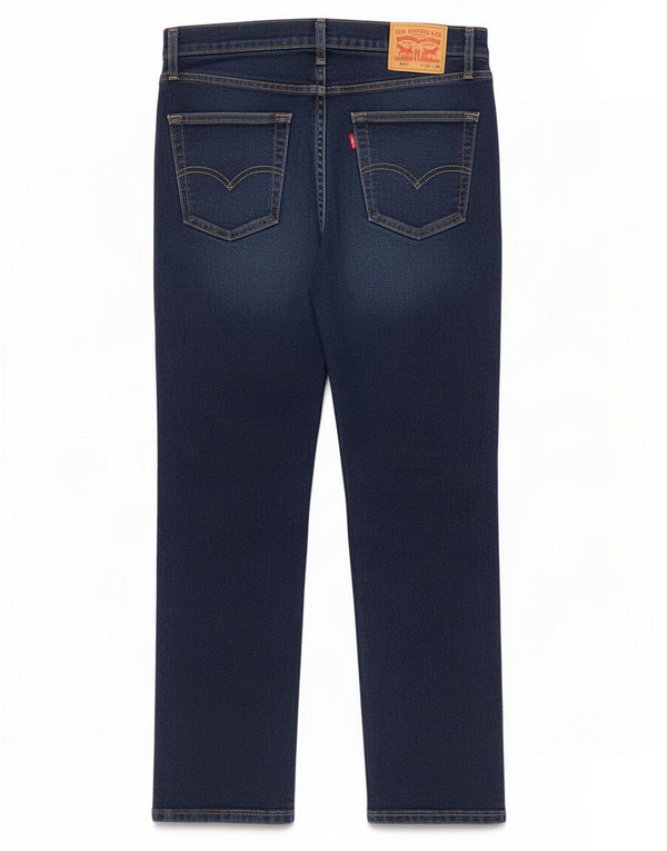 Levi's Mens 511 Slim Jeans W33 L30 Navy Blue Cotton