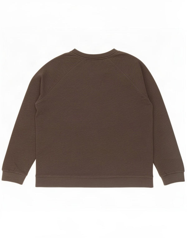 Zara Femme Trafaluc Haut Oversize Manches Longues UK 10 Petit Gris Moucheté