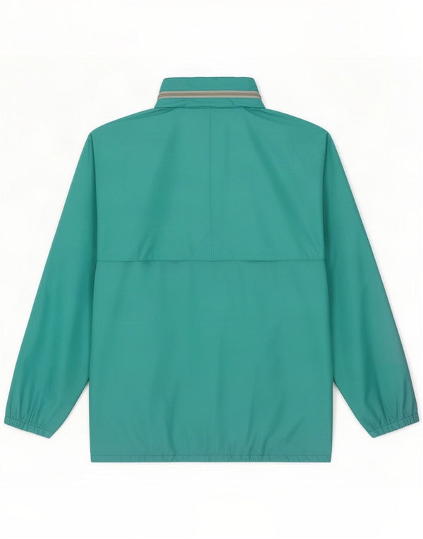 K-Way Veste de pluie à capuche pour femme UK 18 XL Vert Polyamide