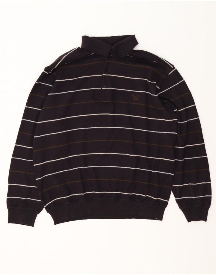 PAUL & SHARK Pull Col Polo Yachting Homme Bleu Marine Moyen