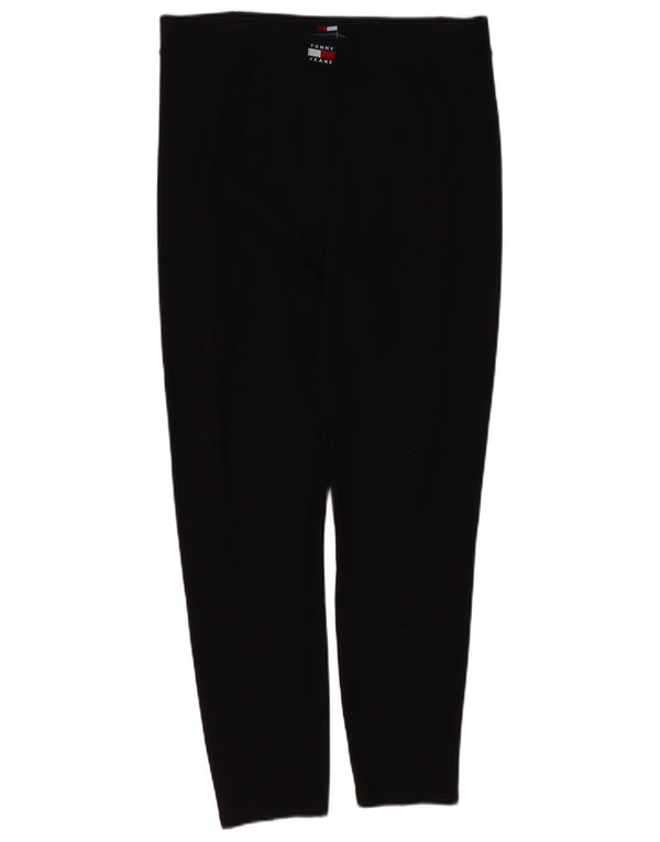 Tommy Hilfiger Pantalon décontracté skinny pour femme XL W36 L26 Noir