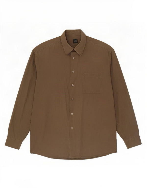 Hugo Boss Chemise Homme XL Kaki Coton