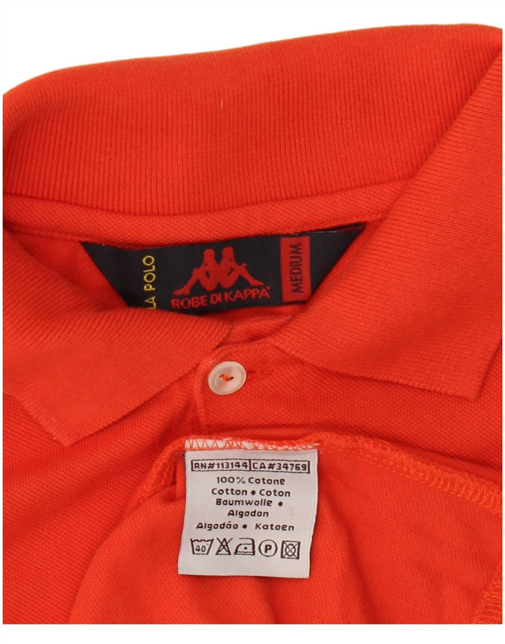 KAPPA Polo Homme Rouge Moyen Coton
