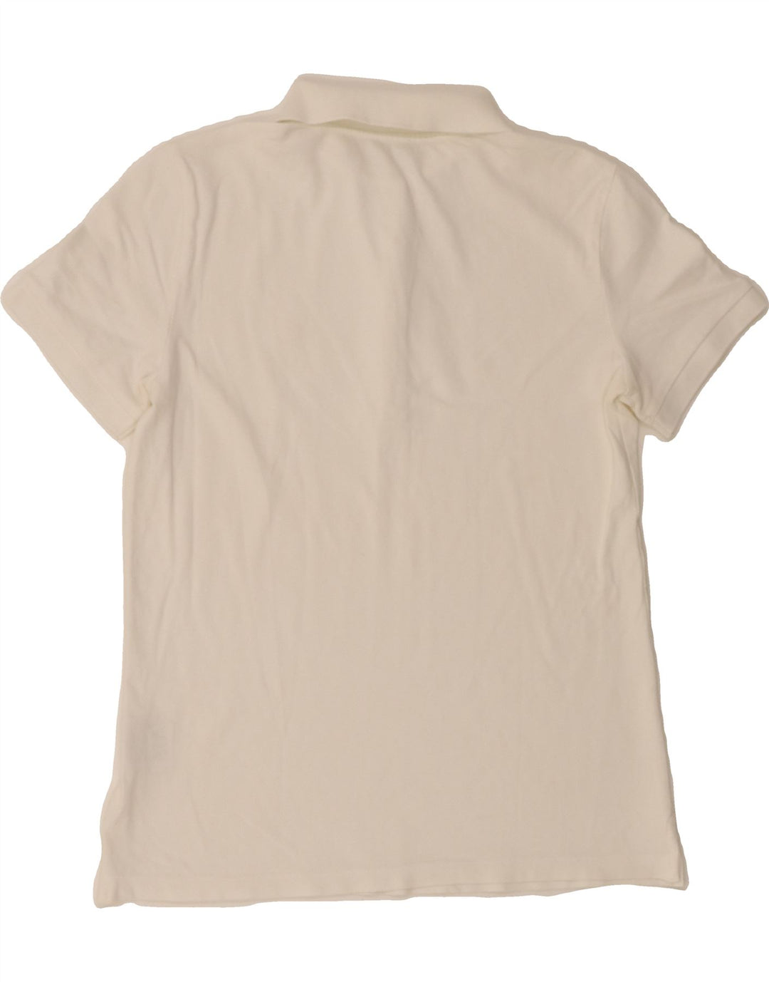 BENETTON Womens Polo Shirt UK 10 Small White Cotton Vintage Benetton and Second-Hand Benetton from Messina Hembry 